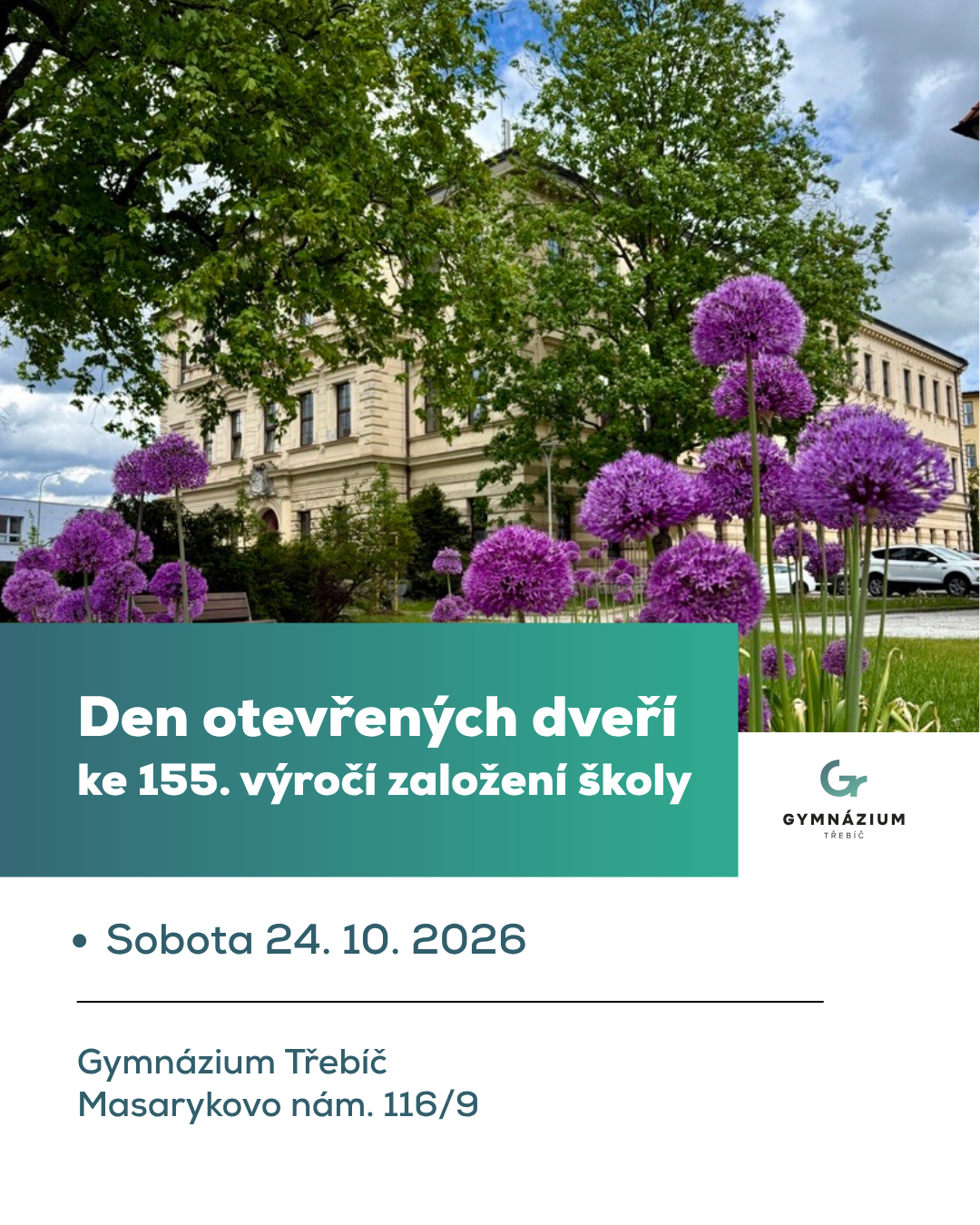 Den otevřených dveří ke 155. výročí založení školy
